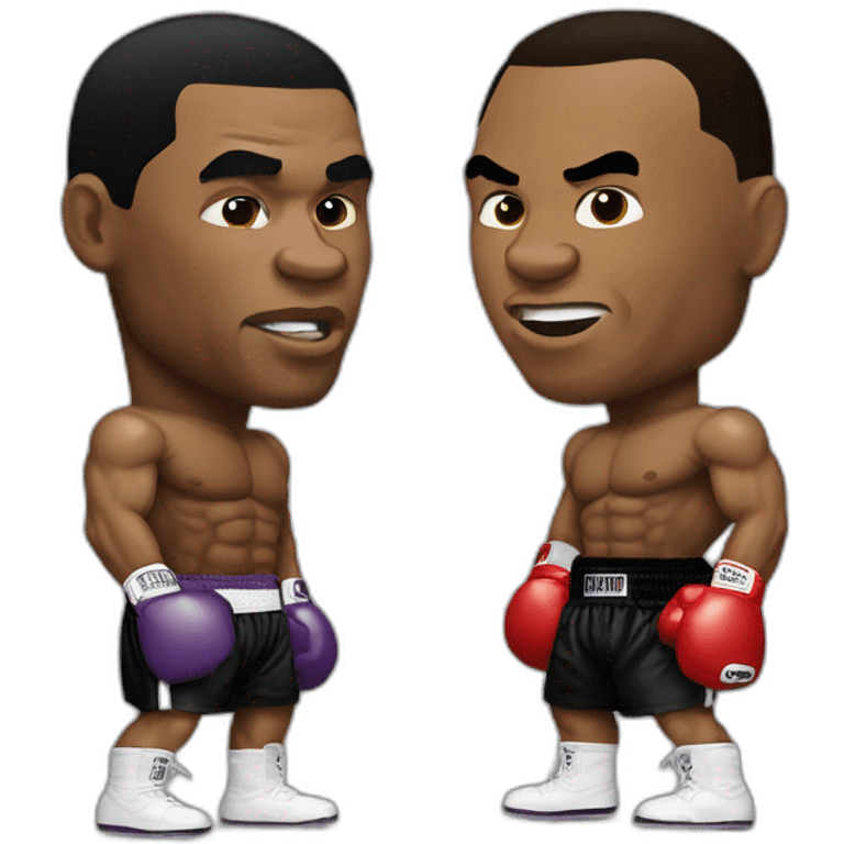 Mike Tyson vs Muhammad ali emoji