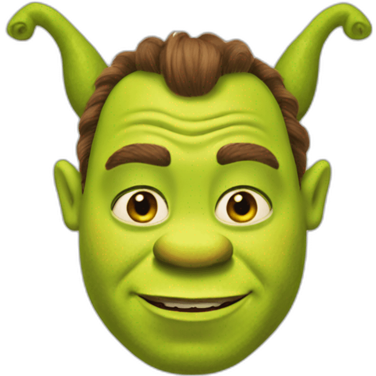 shrek with shrek ears emoji