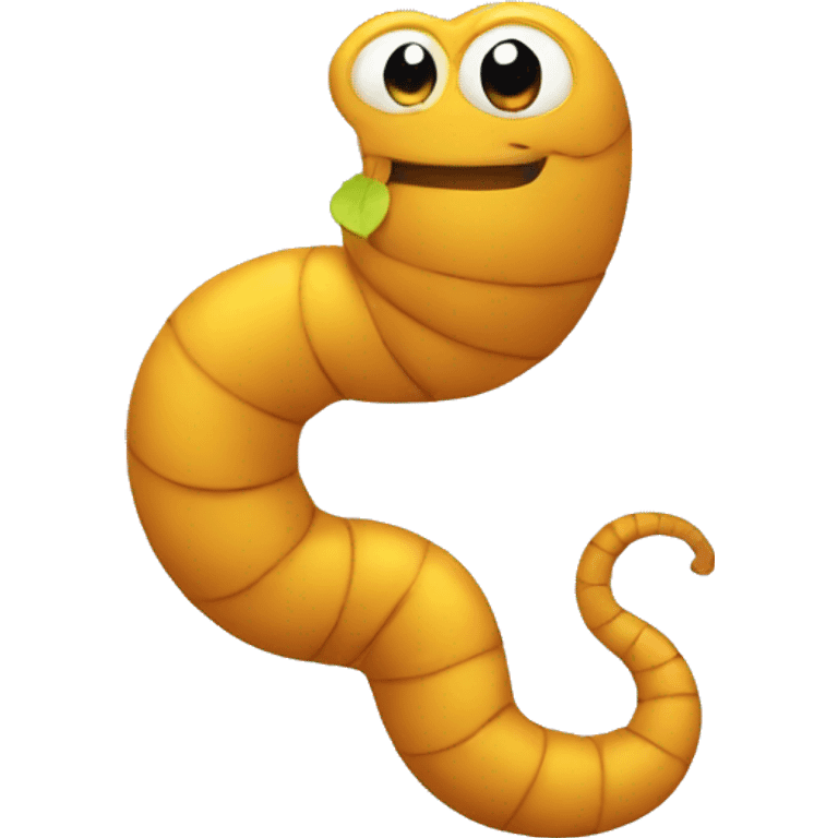 worm emoji