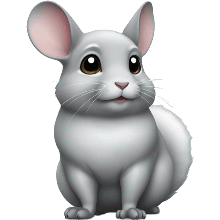 chinchilla with fluffy tail emoji