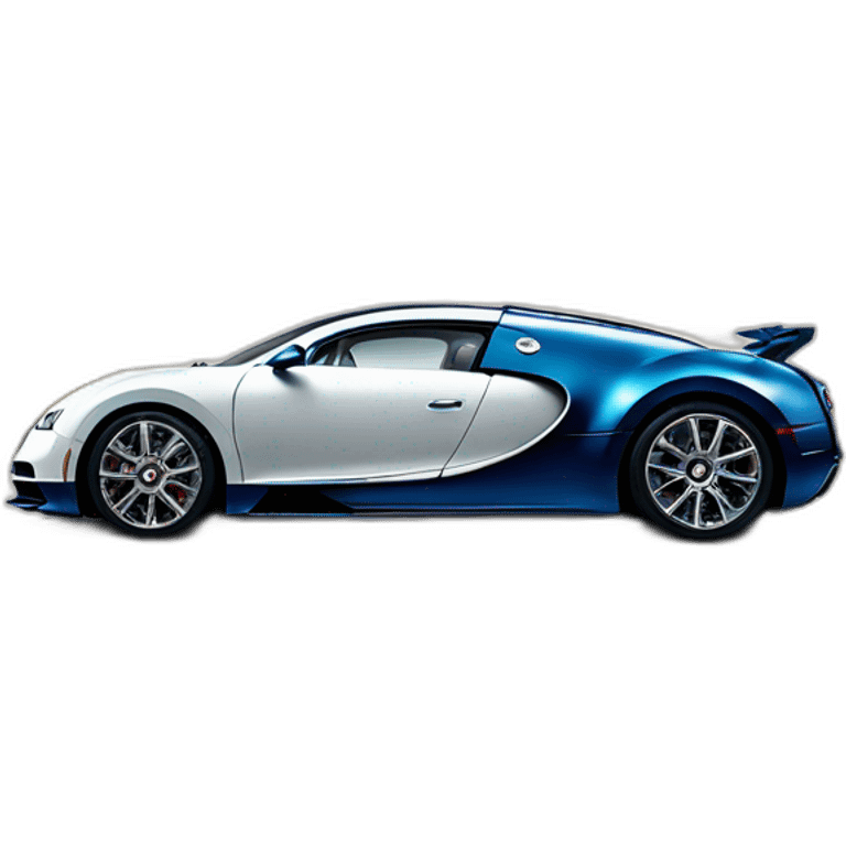 cloudy sky with Bugatti sports car emoji