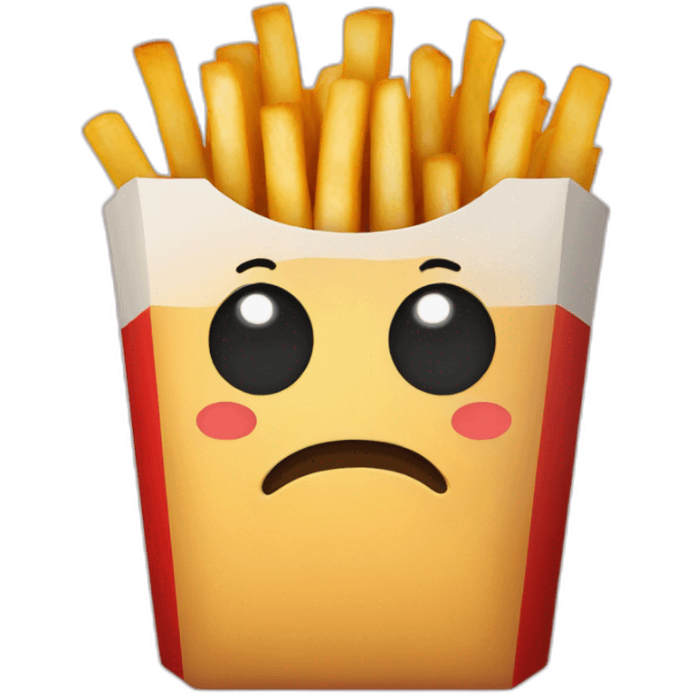 french fries emoji