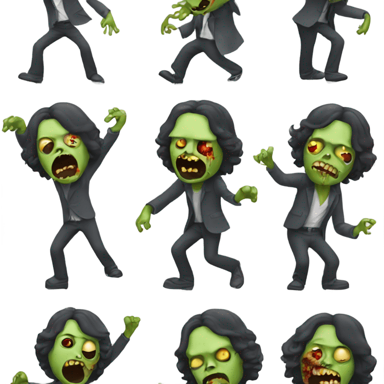 jim morrison zombie dancing emoji