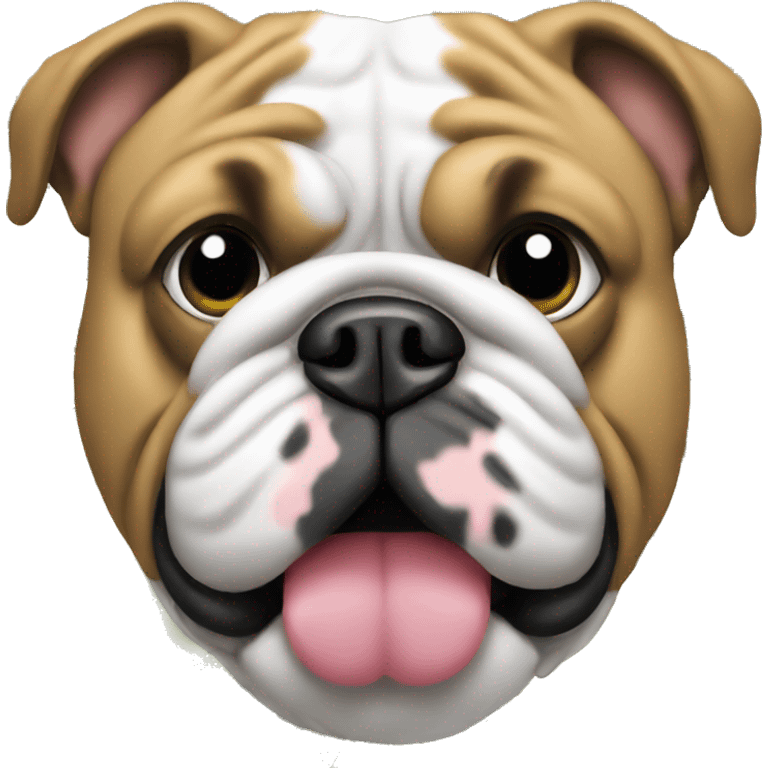 english bulldog money emoji