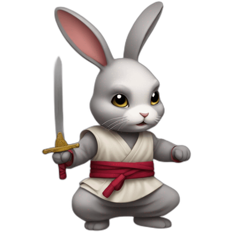 Ninja Jésus rabbit emoji