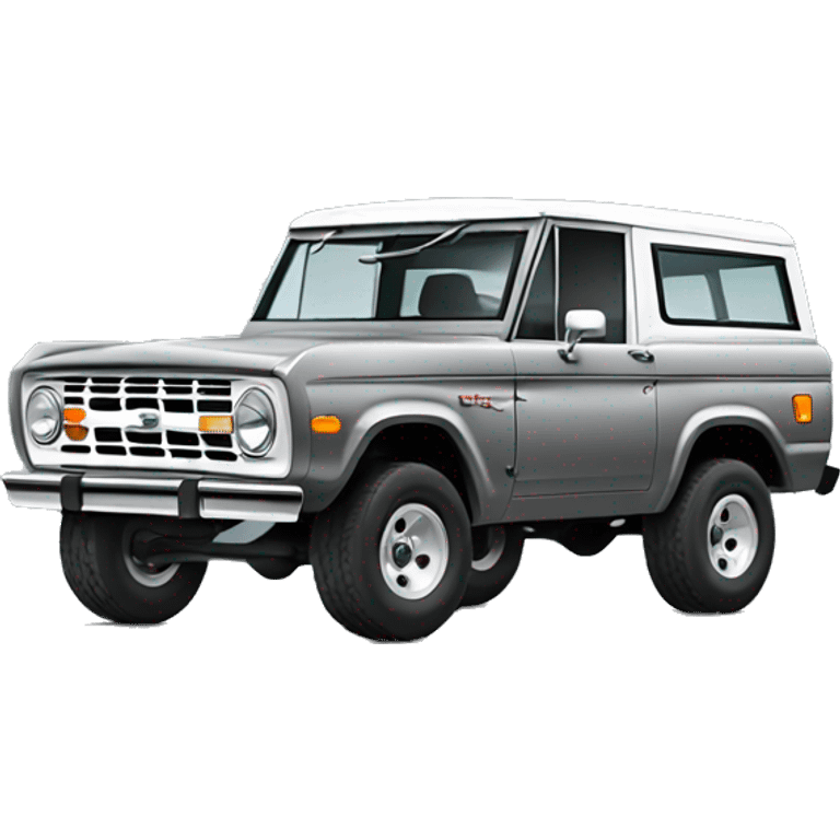 Grey ford bronco  emoji