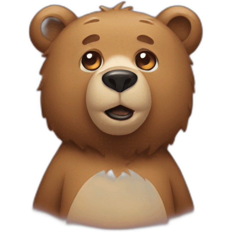 bear with ba emoji