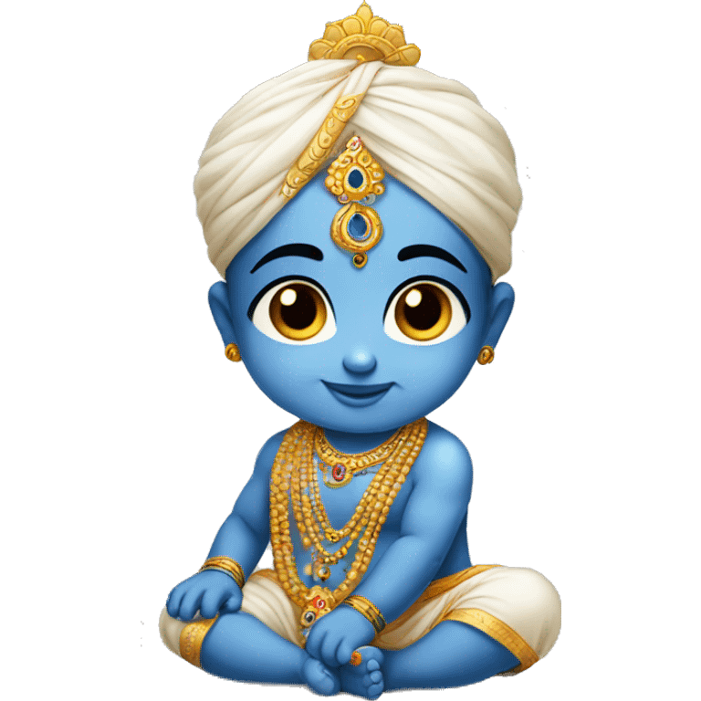 Baby krishna ji  emoji