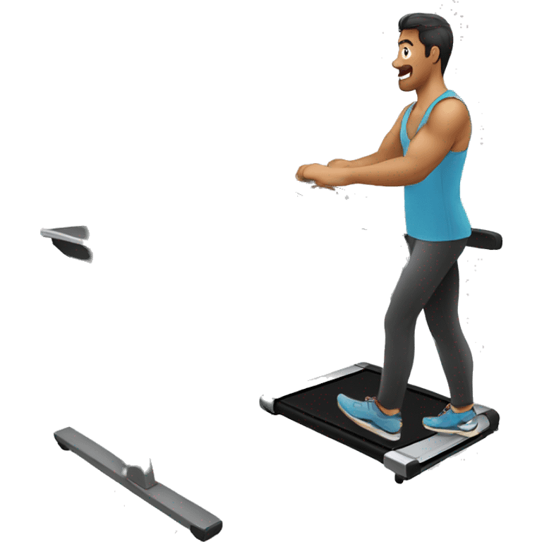 treadmill desk emoji