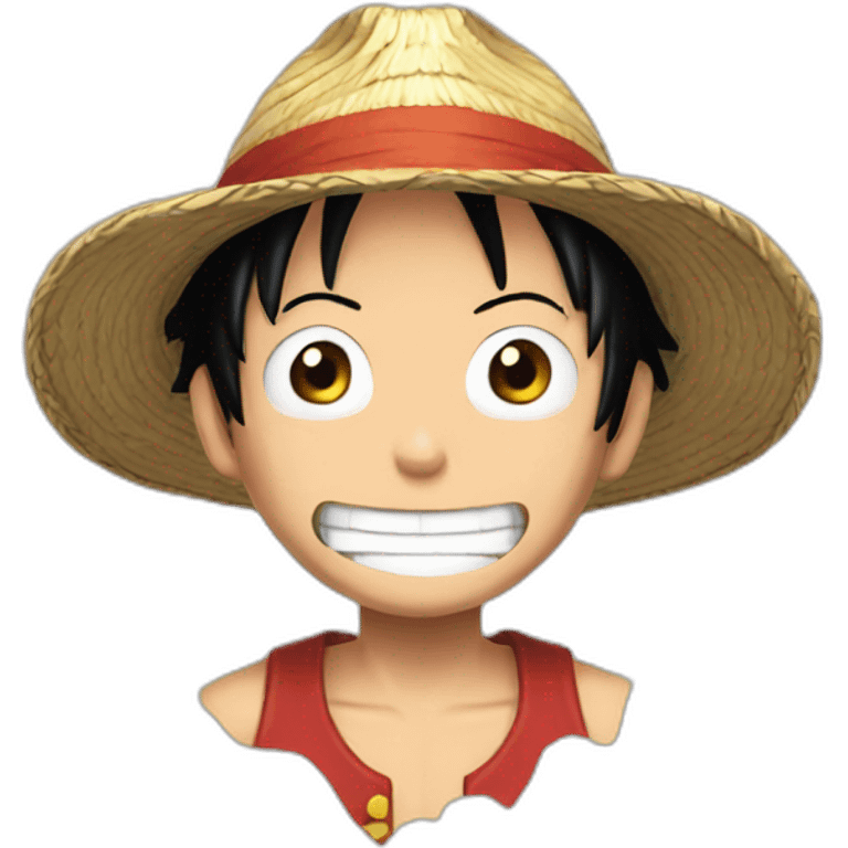 luffy in a bid emoji