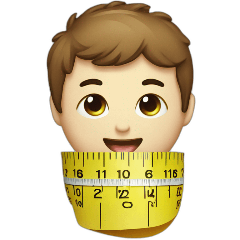 WEIGHT LOSS TAPE MEASURE emoji