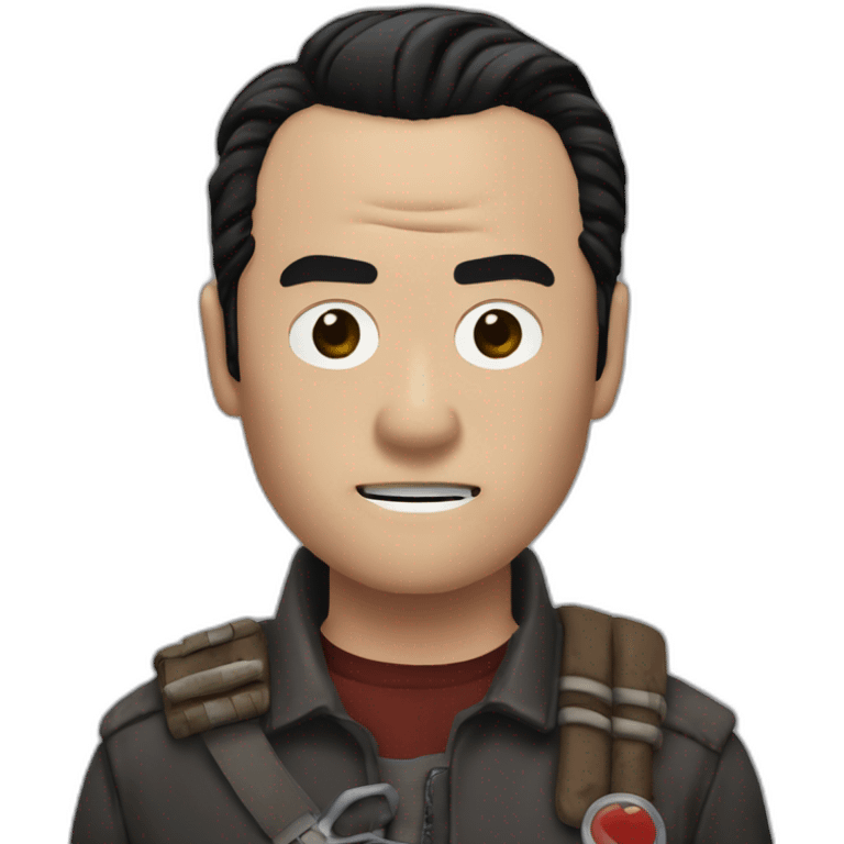 Negan smith tuant glenn rhee emoji