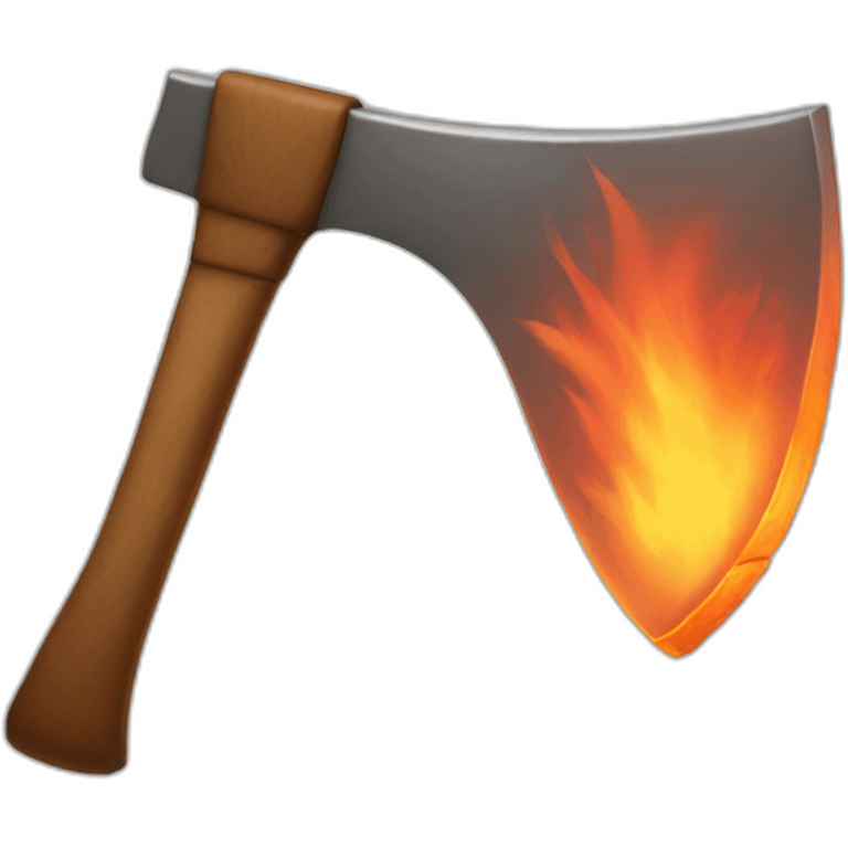 Fire axe emoji