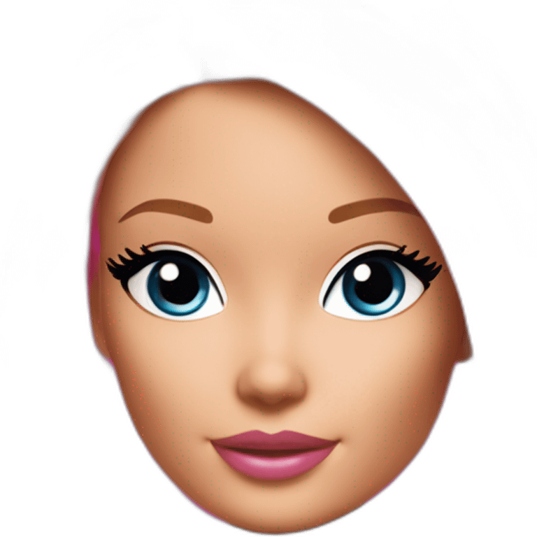 barbie clio3 pink emoji