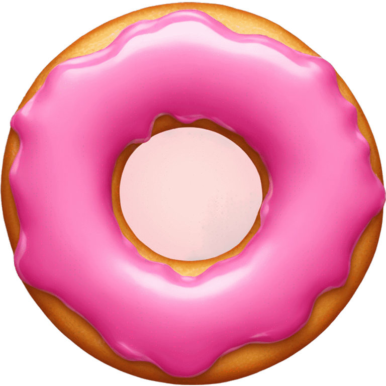 pink donut emoji