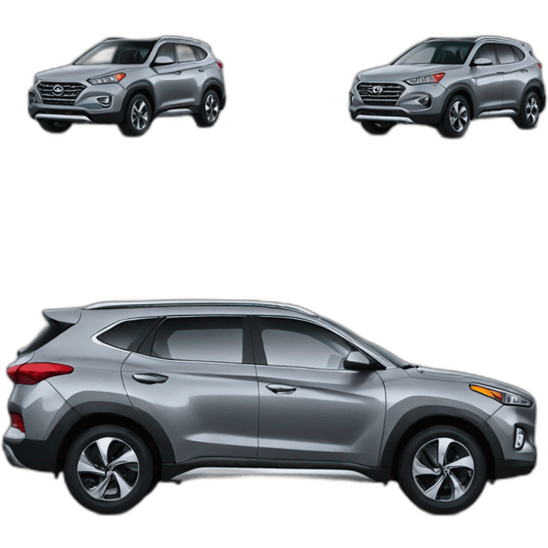 Hyundai tugson gris emoji