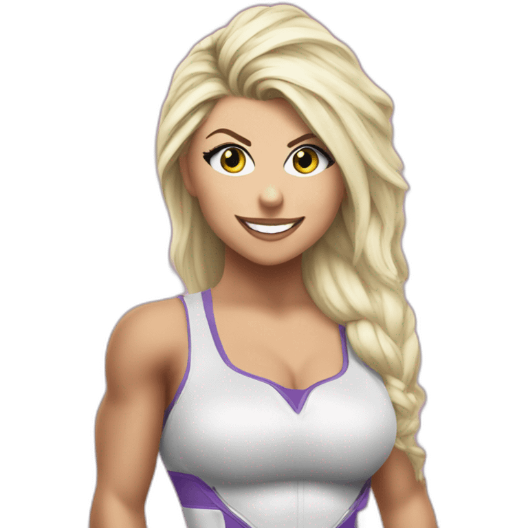 Alexa bliss  wrestler emoji