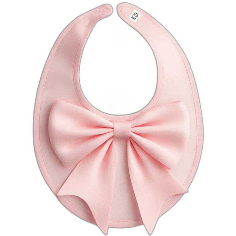 Bib elegant bow emoji