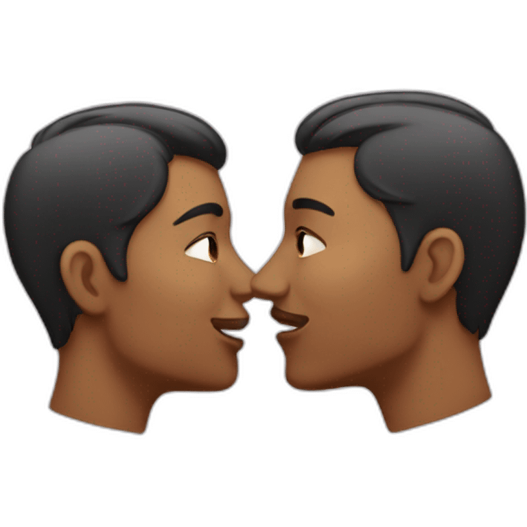 Man and woman kiss  emoji