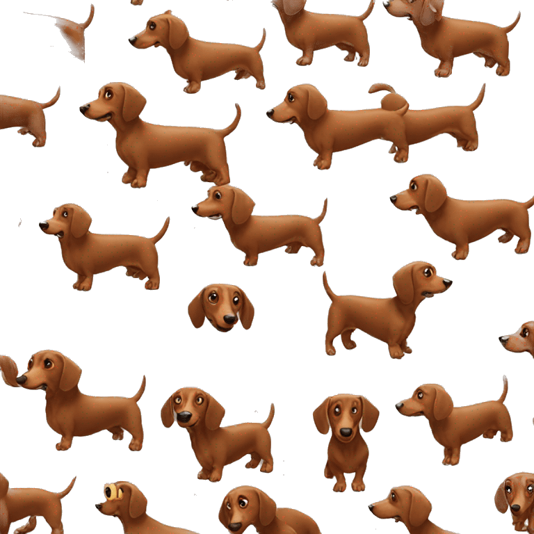 Dachshund menace  emoji