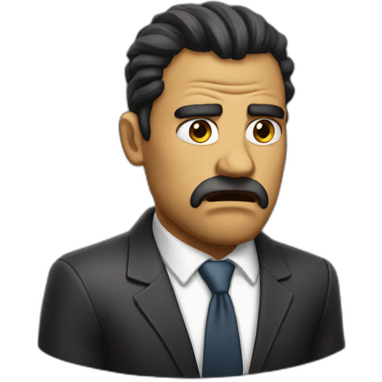 bad mood boss emoji