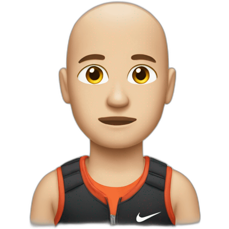 Skinhead in Nike emoji