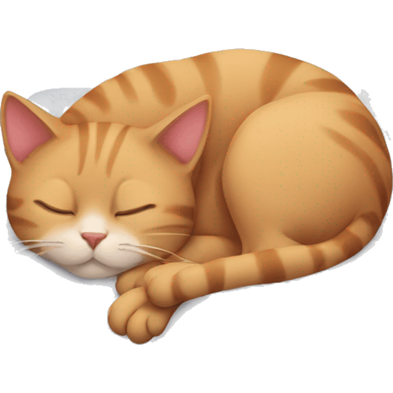 Cat sleep emoji