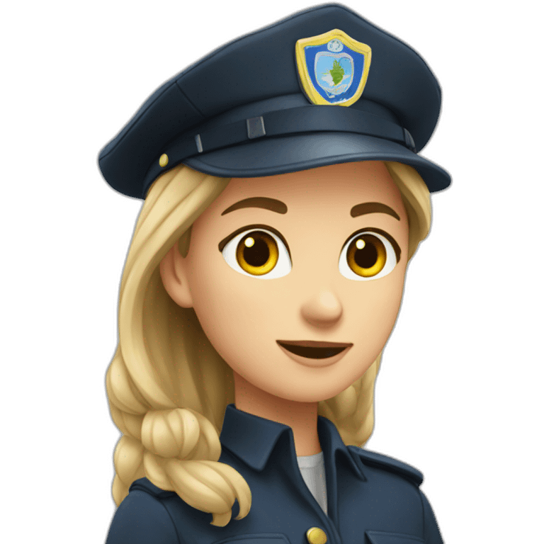 Girl at garda emoji