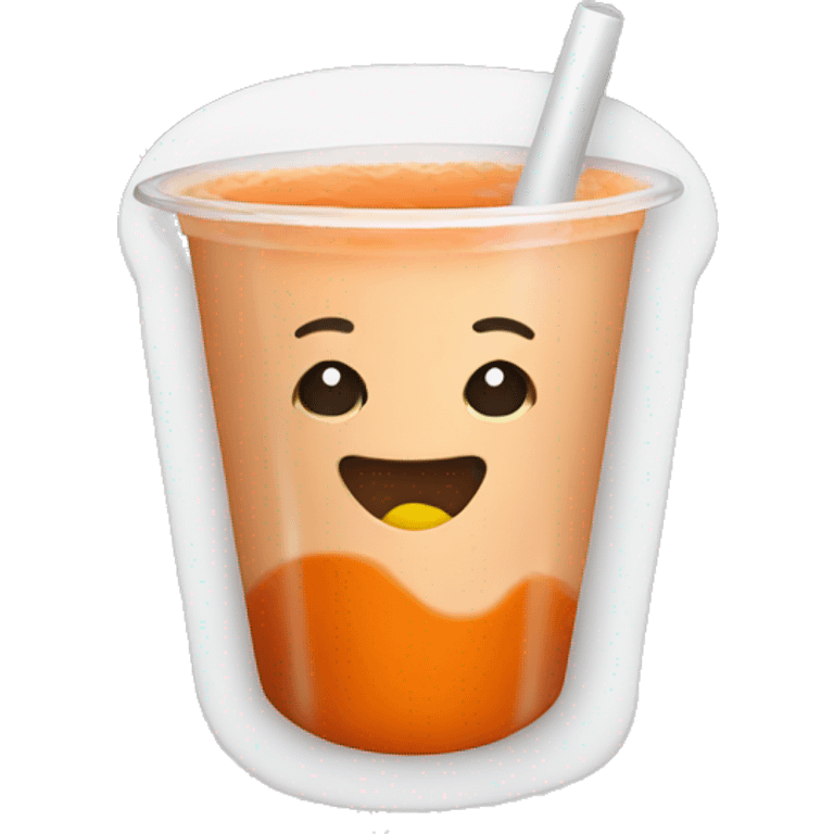 Thai milk tea  emoji