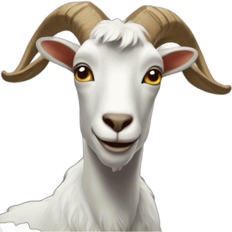 Goat moutain emoji