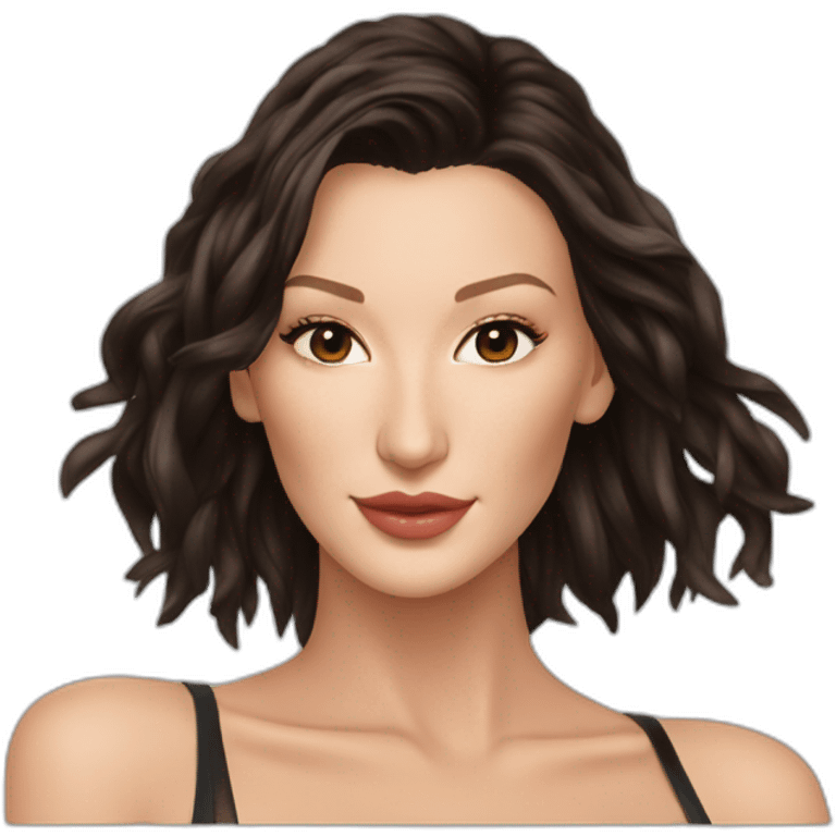 Bella hadid emoji