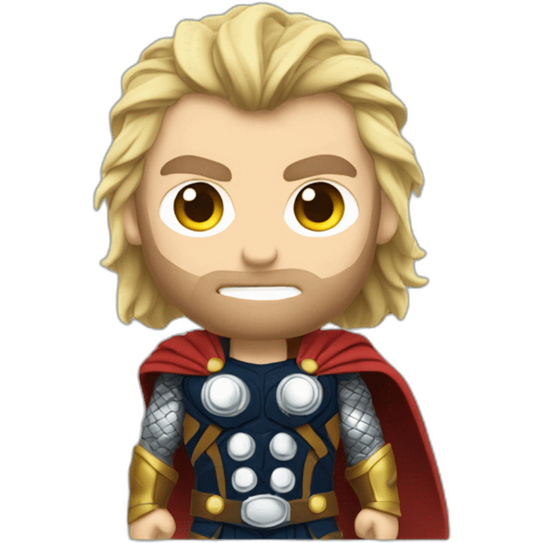 Thor god of thunder emoji