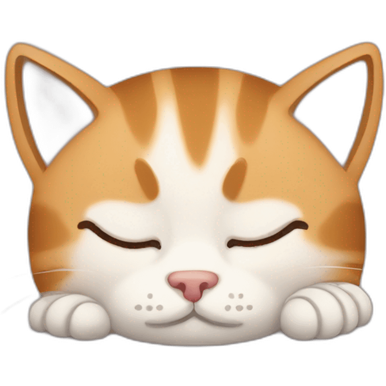 sleepy cat emoji