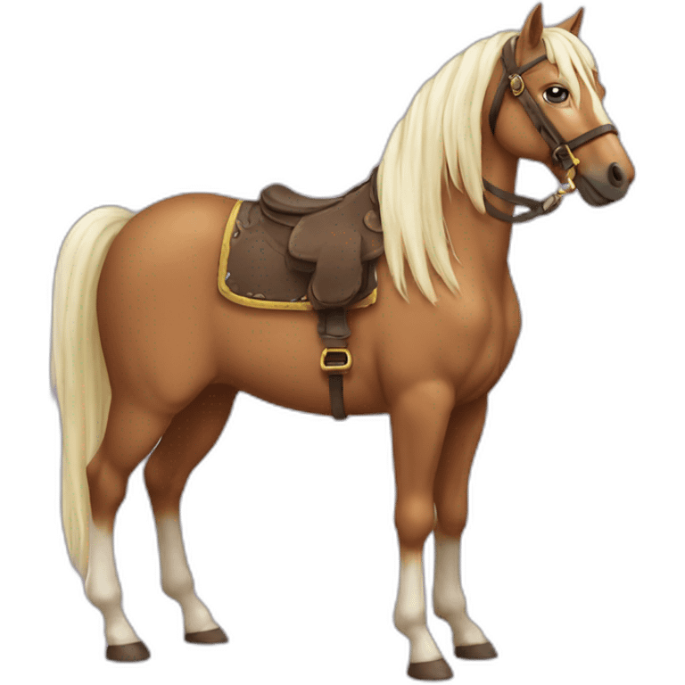 Cheval bai emoji