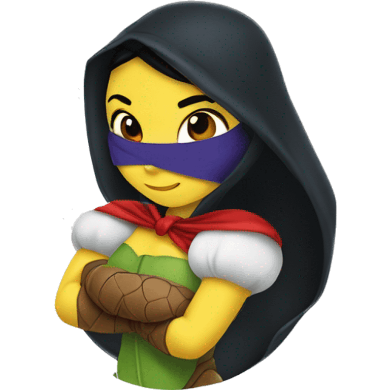 Snow White ❤️Ninja turtle emoji