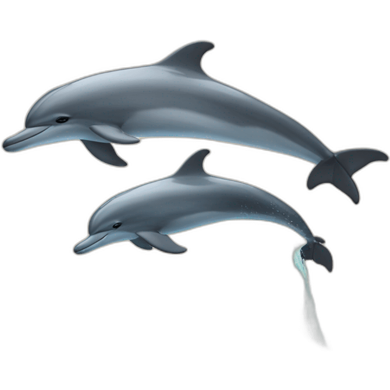 Bottlenose dolphin emoji