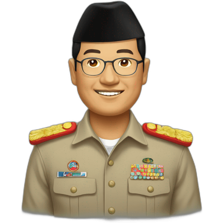 Prabowo subianto emoji