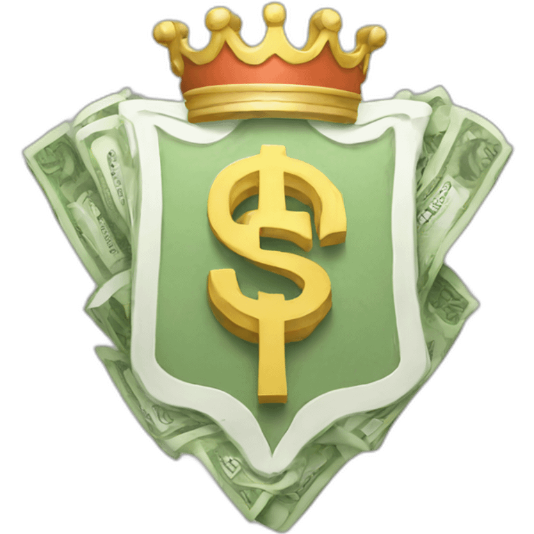 money-sign-coat-of-arms emoji