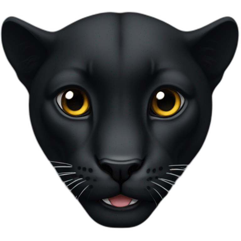 Animal pantera negra emoji