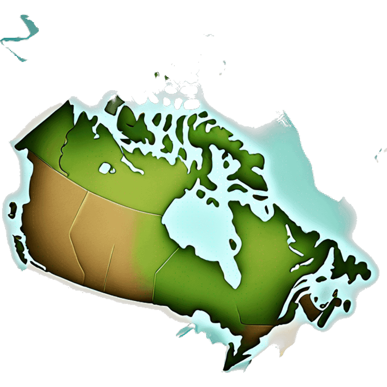 Map of canada emoji