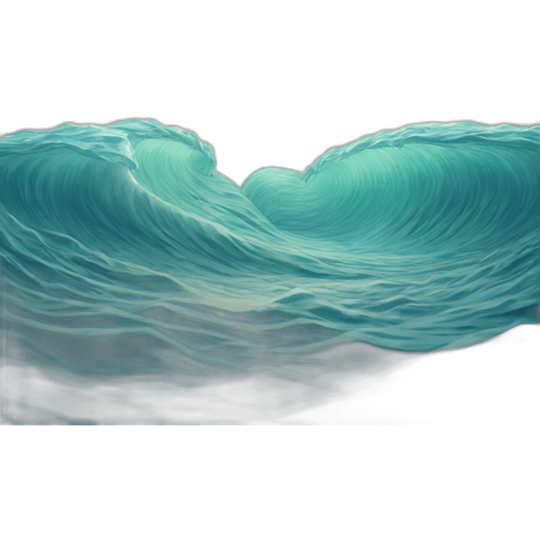 water wave ocean heart emoji