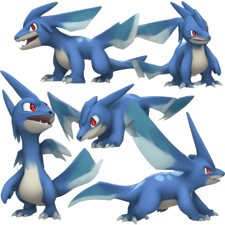  Nargacuga-Latios-Aurorus-Fakemon Full Body emoji