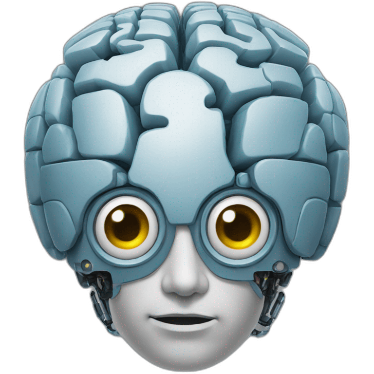 AI brothers robot brain emoji