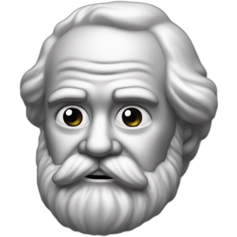 Marx scratching head emoji