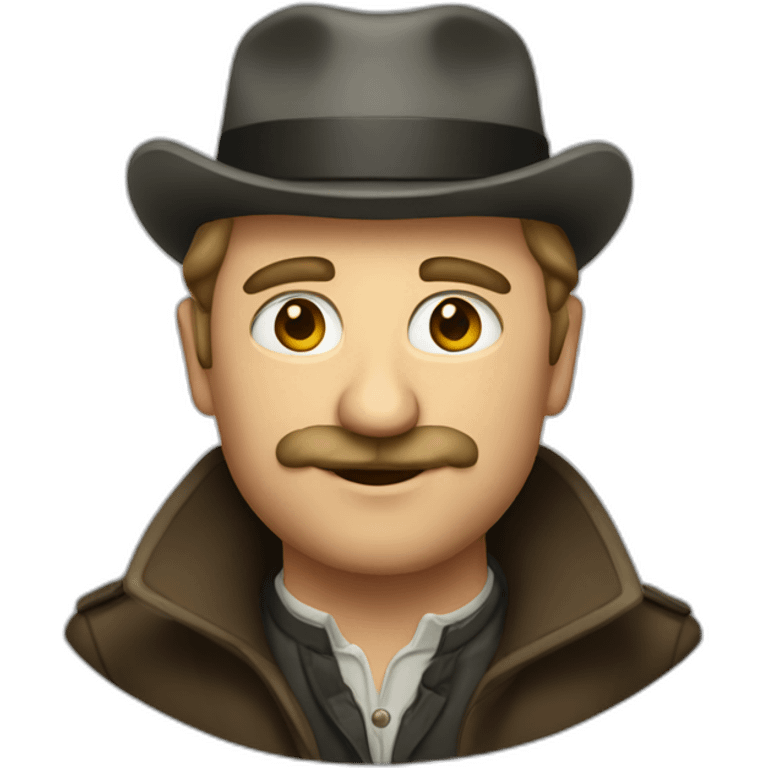 The russian gentleman from San Francisco emoji