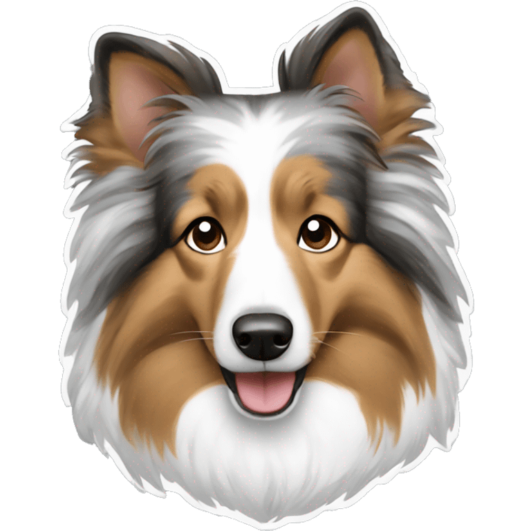 merle sheltie emoji