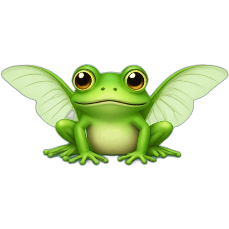 frog with wings emoji