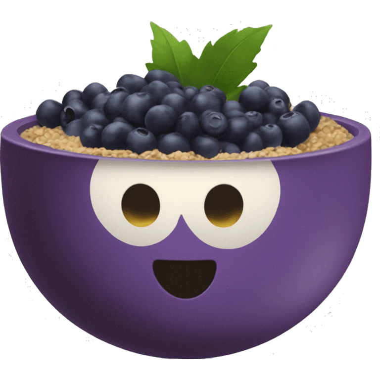 Açaí bowl  emoji