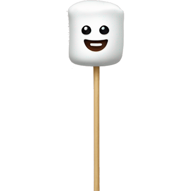 marshmallow on stick emoji