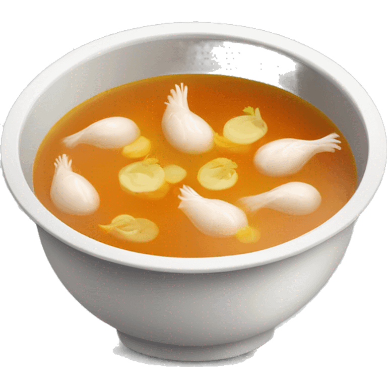 Poultry broth emoji